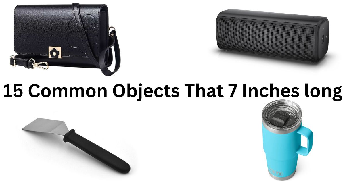 How Long is 7 Inches? 15 Common Things That Are 7 Inches Long