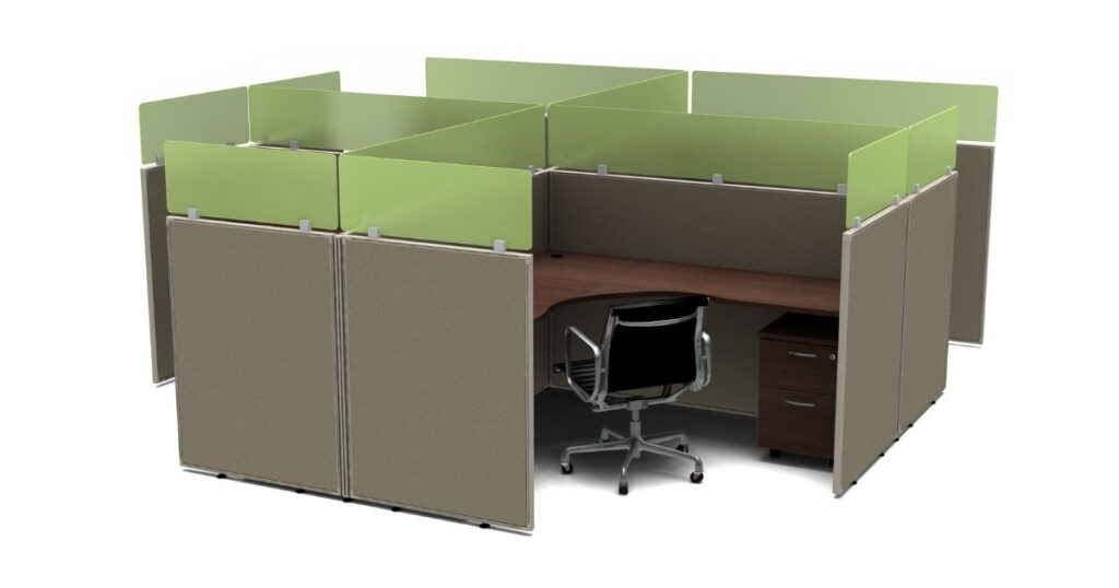 Office Cubicle Walls that is 42 inches high
