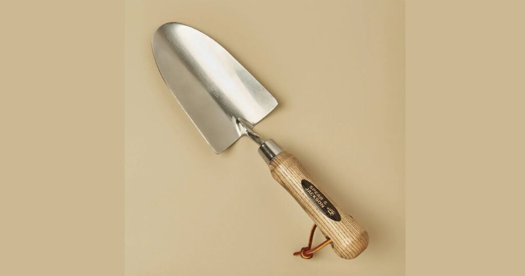 Small Hand Trowel that is 6 Inches long