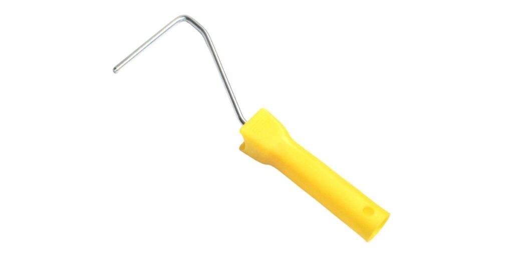 Trim Paint Roller Handle that is 6 Inches long