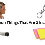 14 Common Things That Are 3 Inches Long