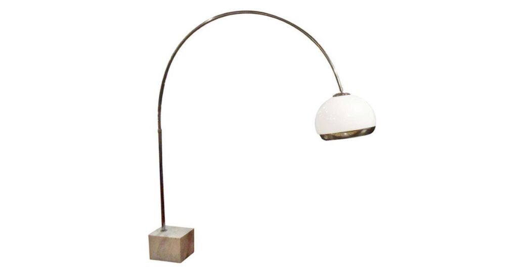 Arc Floor Lamp That is 65 Inches 