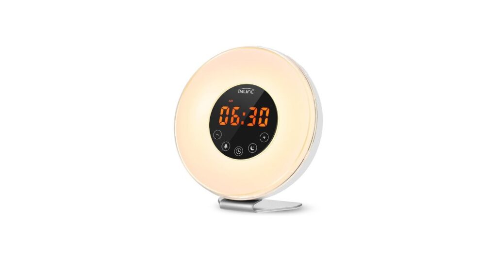 Desktop Alarm Clock that is 5 Inches Long