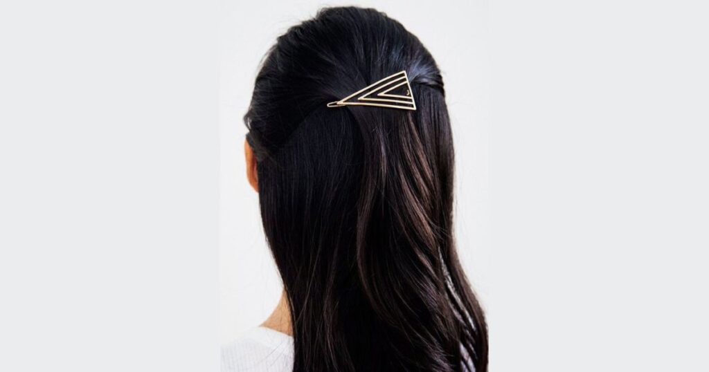 Hair Barrette that is 5 Inches Long
