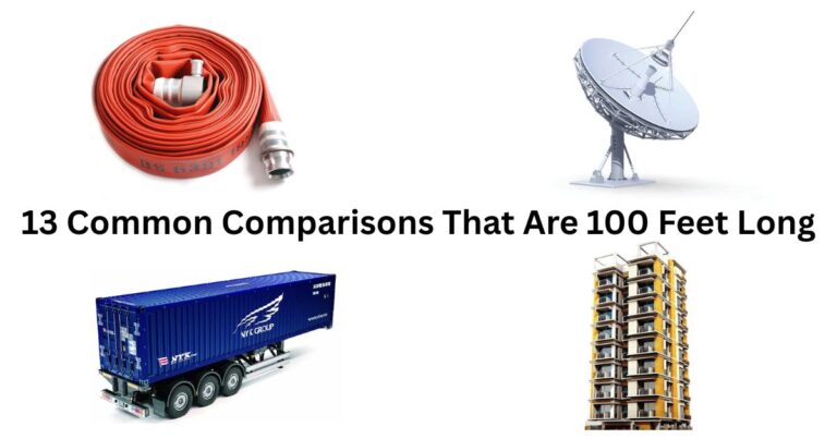 How Long Is 100 Feet? 13 Common Comparisons That Are 100 Feet Long