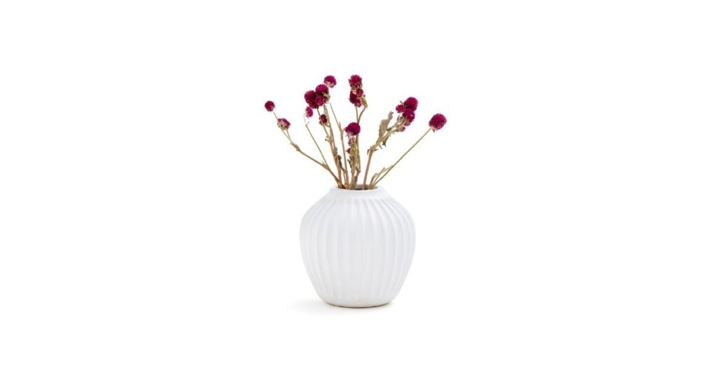 Small Ceramic Bud Vase that is 5 Inches Long