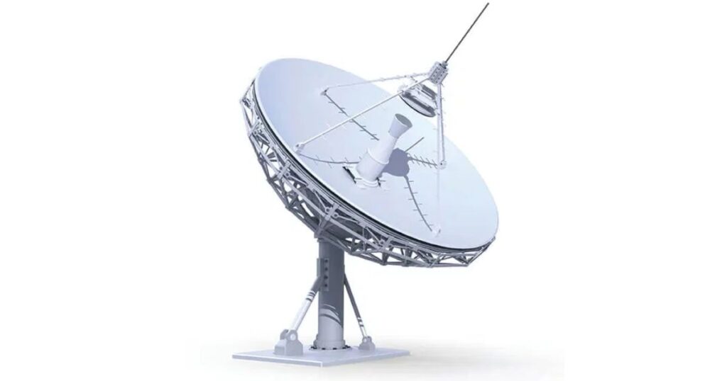 The Diameter of a Specific Model of a Radar Dish that is 100 Feet Long