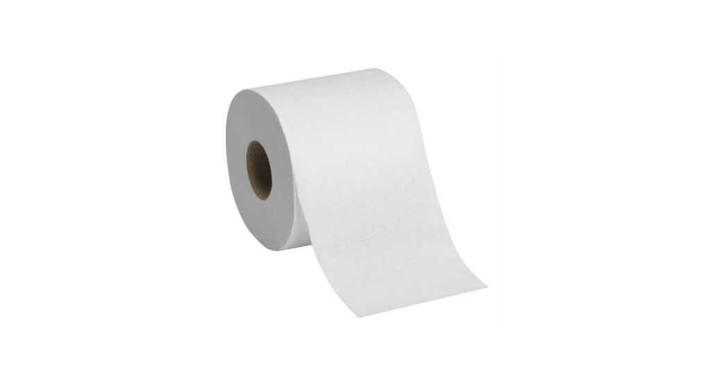 Toilet Paper Roll Diameter that is 4 Inches