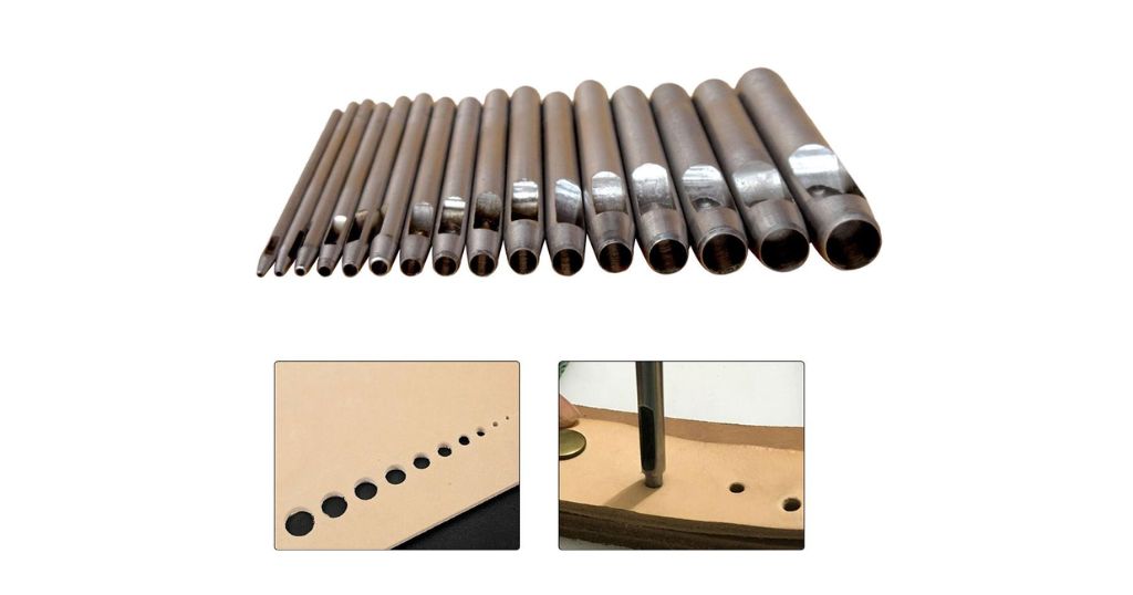 2mm long leather punch hole