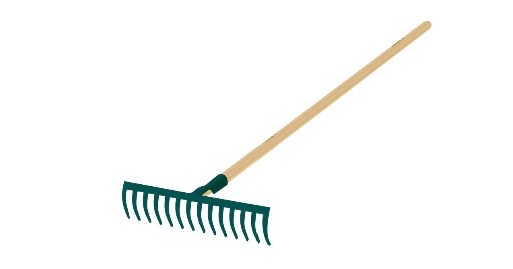 70-inch Tall Garden Rake