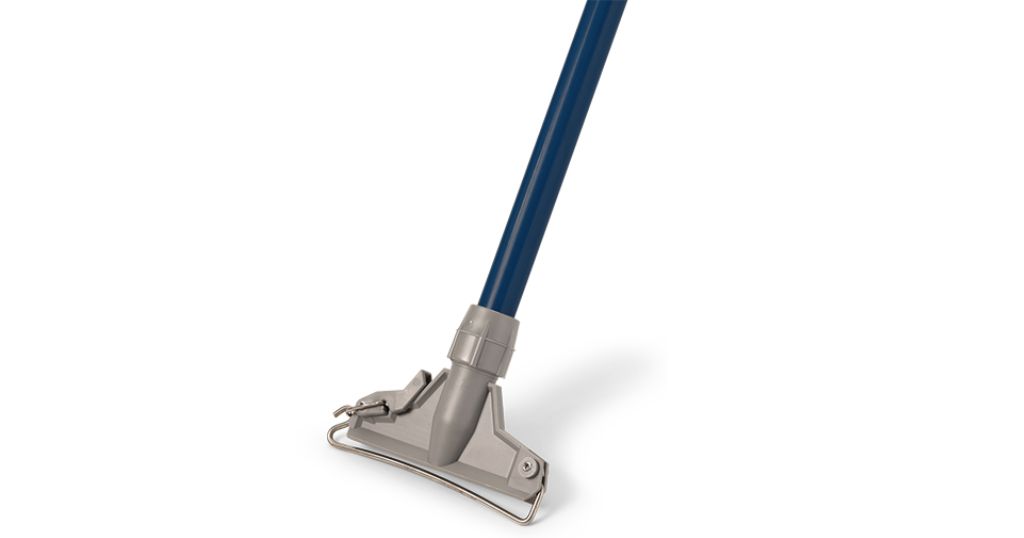 A real mop handle that is 60 inches long