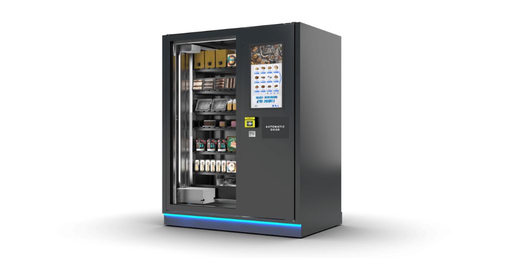 Compact Break Room Vending Machines that are 54 inches tall