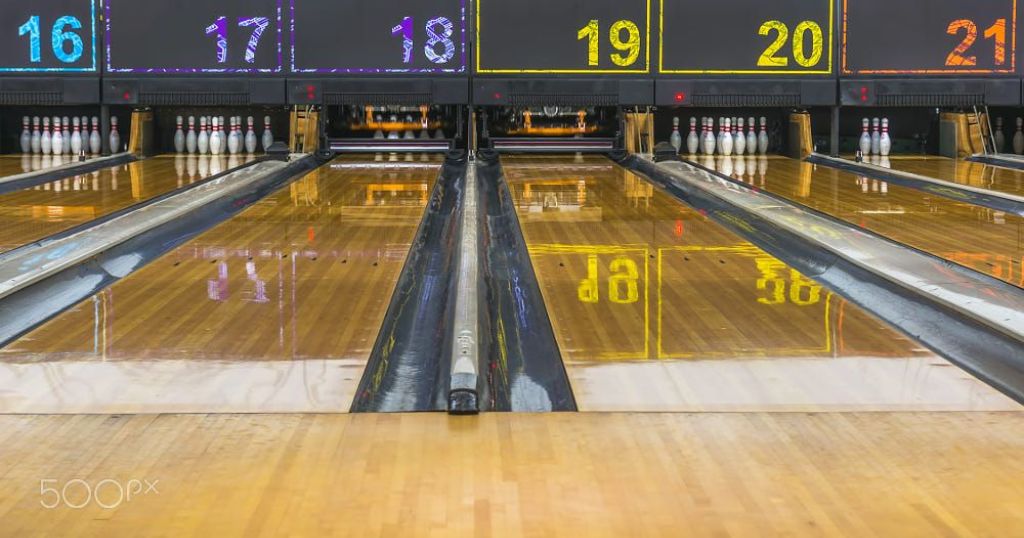 Half a Bowling Lane that are 30 feet long