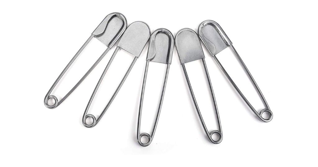 Large Safety Pins That Are 50mm long