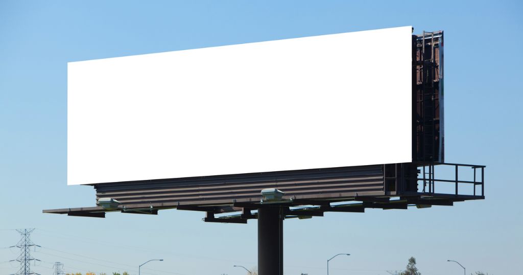 Medium Billboard that is 30 feet long