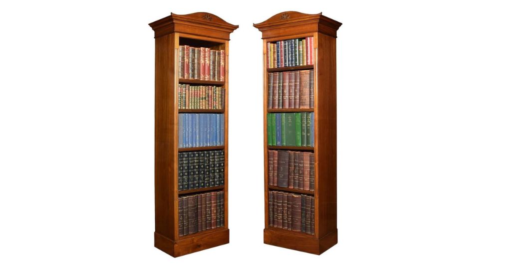 Narrow Bookcases for Tight Spaces That Are 54 Inches Tall