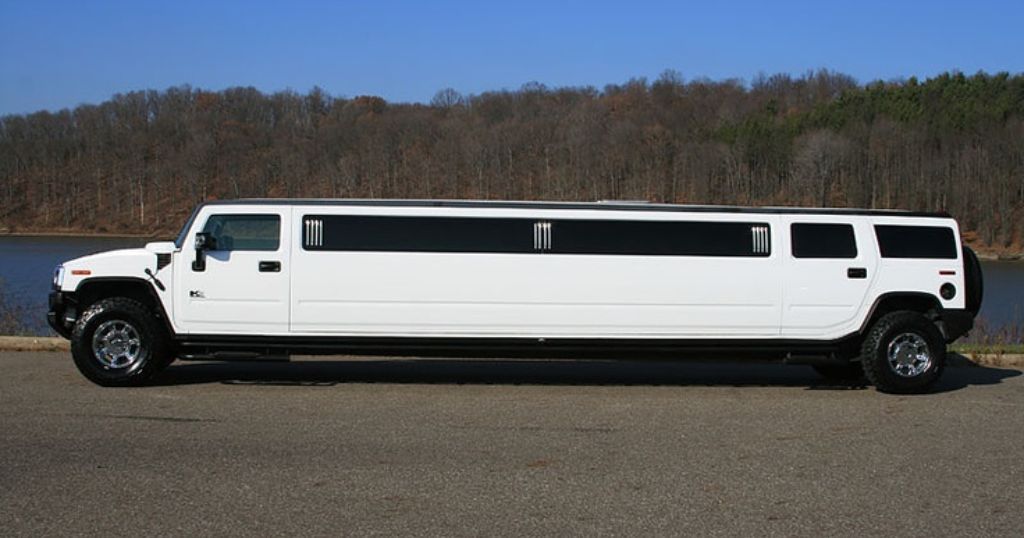 Super stretch limousine, 30 feet long