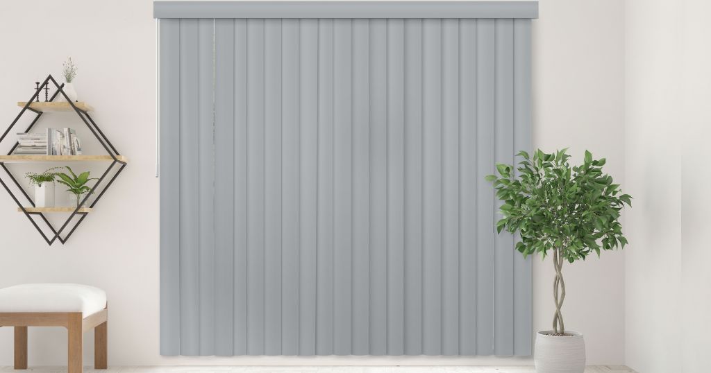 Vertical blinds for sliding doors, 72 inches tall