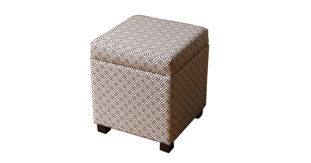 Cube Ottoman that is 16 inches long