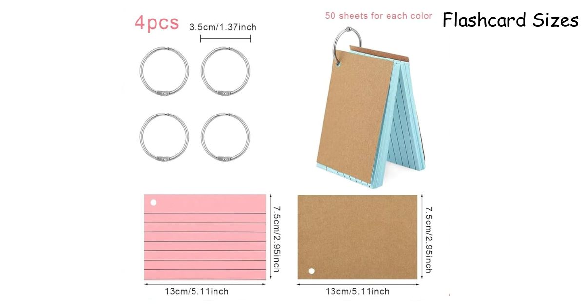 Flashcard Sizes: The Practical Guide Nobody Actually Writes
