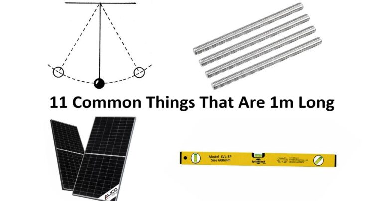 How Long Is 1 Meter? 11 Common Things That Are 1 Meter Long