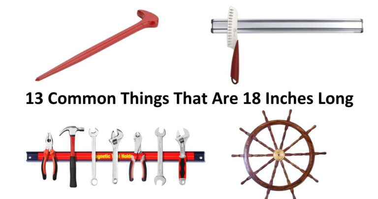 How Long Is 18 Inches? 13 Common Things That Are 18 Inches Long