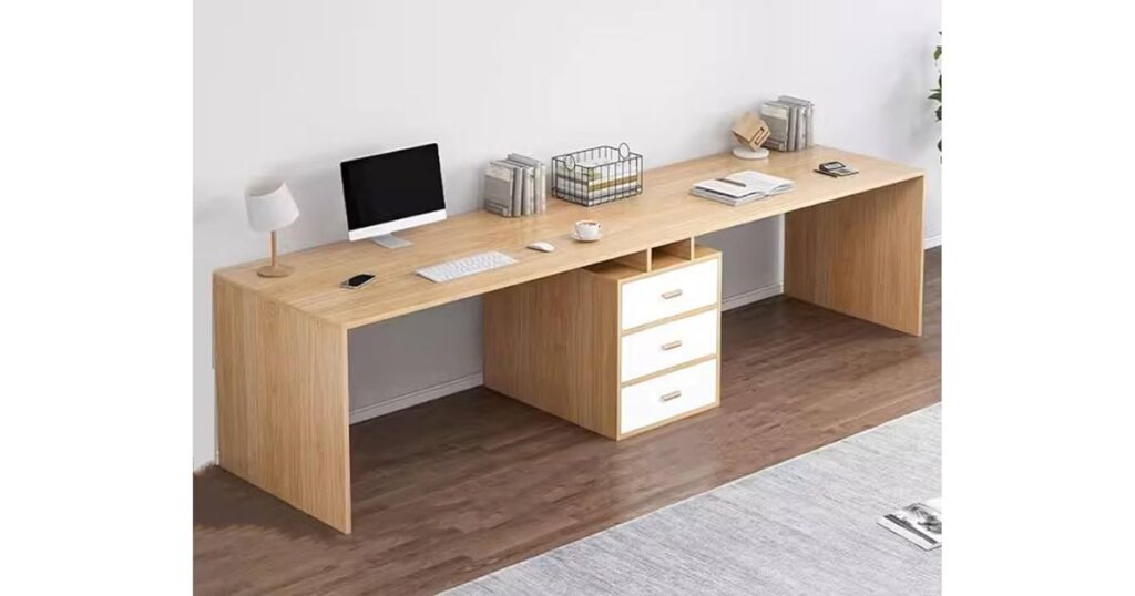 How Long Is 3 Meters? Two Large Office Desks That Are 3 Meters Long