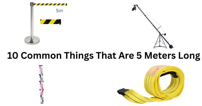 How Long Is 5 Meters? 10 Common Things That Are 5 Meters Long