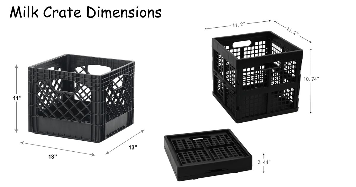 Milk Crate Dimensions: The Complete Size Guide 2026