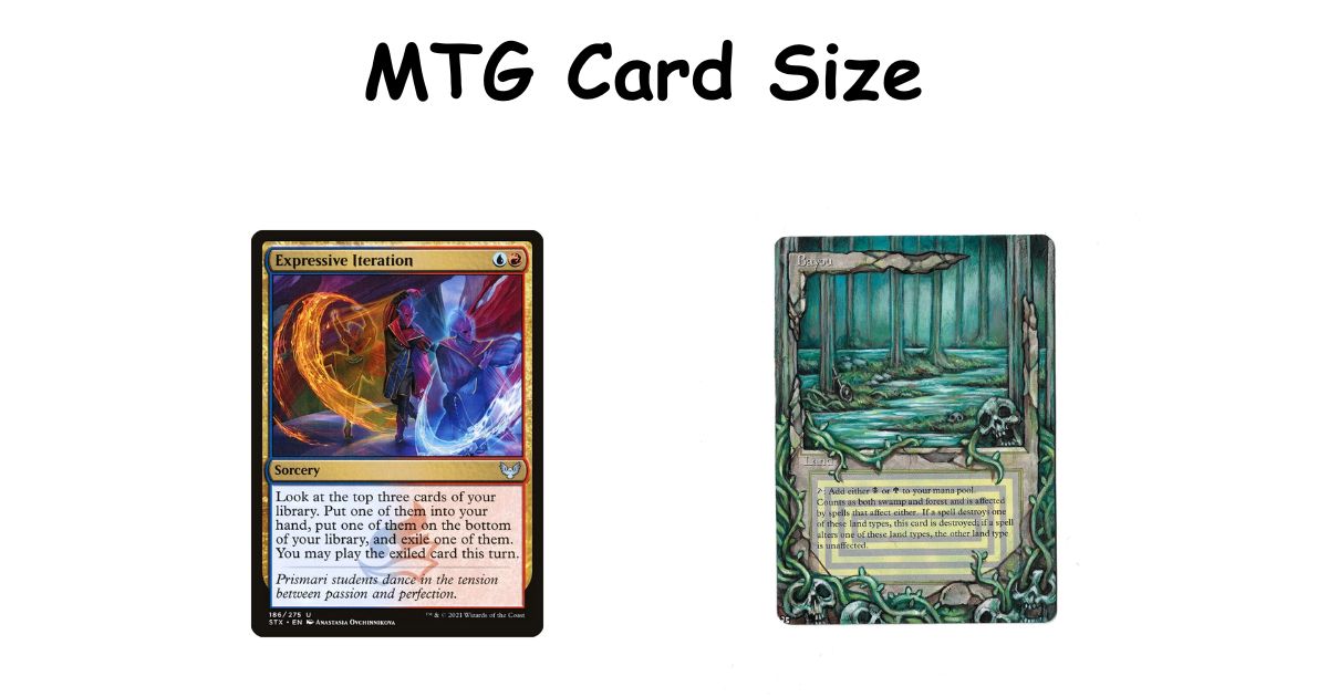 MTG Card Size: Exact Dimensions, Pixels & Print Guide 2026