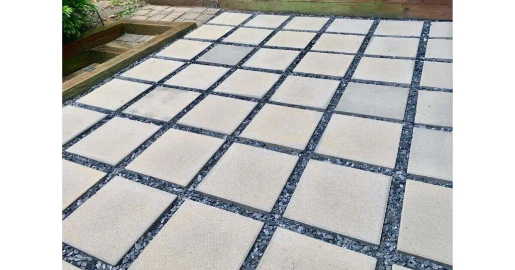 Square Paver Stone That measure 16 Inches