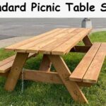 Standard Picnic Table Size: Feet, Inches, cm & Meters Explained